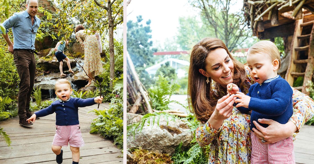 untitled 1 52.jpg?resize=412,275 - Prince Louis Is Walking! 1-Year-Old Royal Adorably Marched Around Kate Middleton's Garden