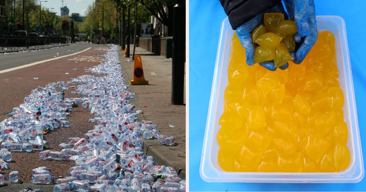 untitled 1 60.jpg?resize=412,275 - London Marathon Replaced Plastic Bottles With Edible Water Pouches