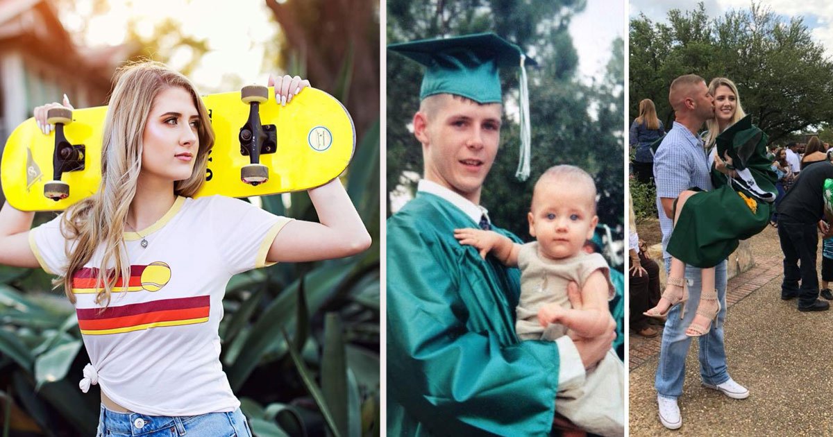 untitled 1 95.jpg?resize=412,275 - Father-Daughter Duo Recreated The Adorable Graduation Photo On Her Graduation Day