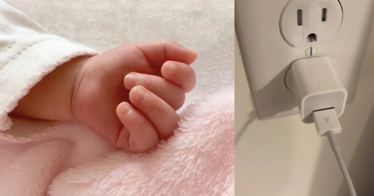 untitled design 1 5.png?resize=412,275 - A Toddler Electrocuted Himself With a Phone Charger While it was Plugged in the Socket