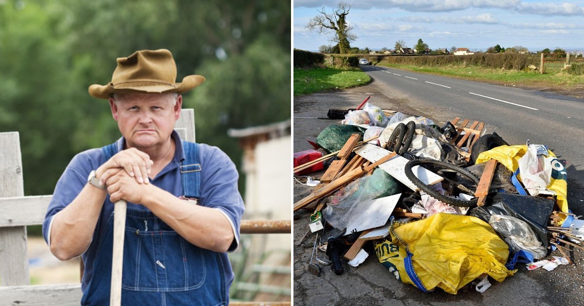 untitled design 11.png?resize=1200,630 - Furious Farmers Confronted Flytippers And Tipped Their Van Over With A Tractor