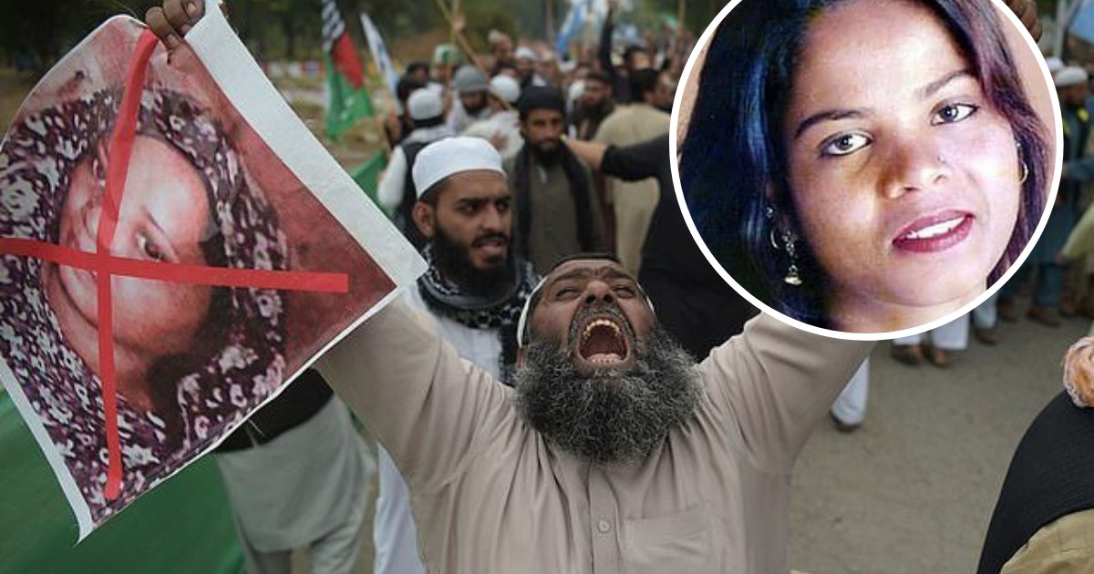 untitled design 73.png?resize=412,275 - Islamist Threatened To Murder Christian Escapee Asia Bibi Following Her Arrival In Canada