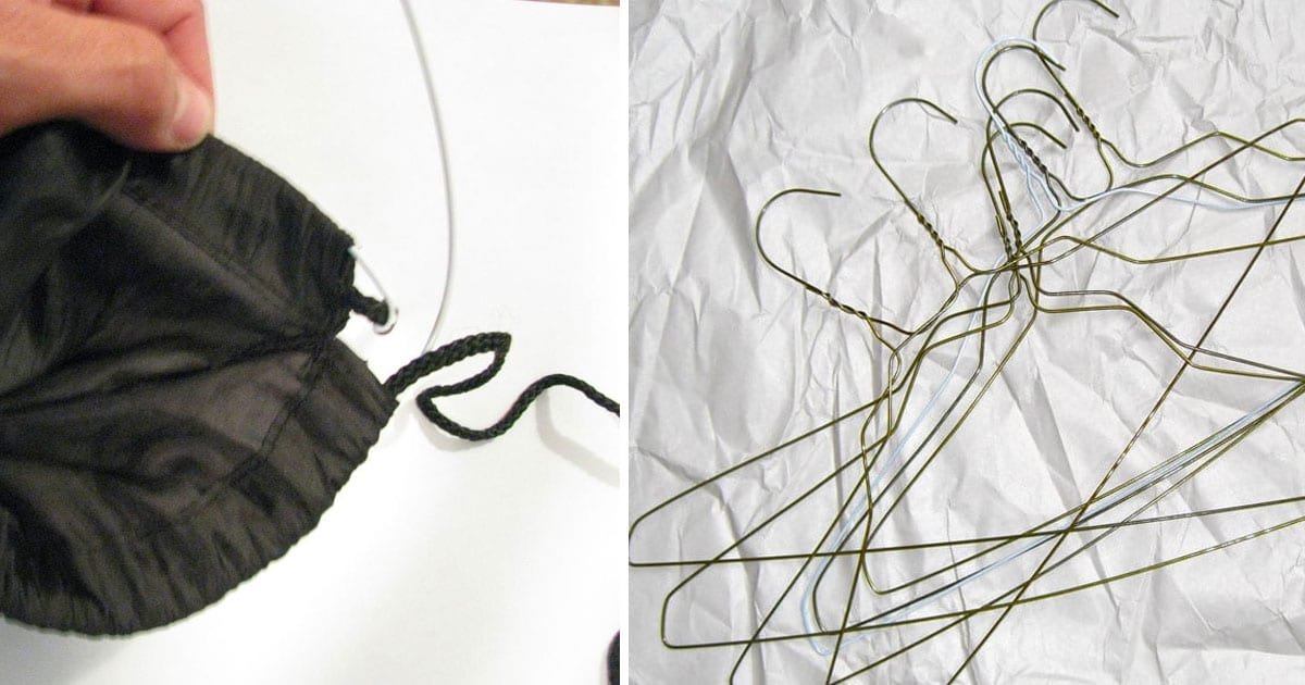 wire hangers use 1.jpg?resize=412,275 - 40+ Extremely Clever But Weird Ways To Organize Your Cramped Apartment