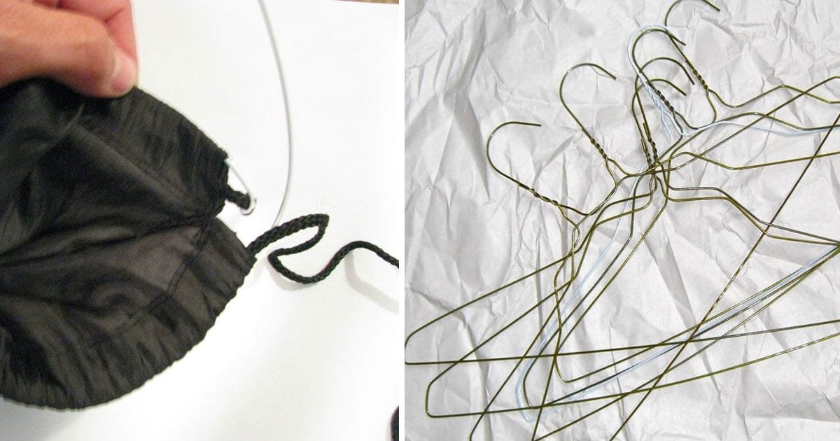 wire hangers use 1.jpg?resize=412,232 - 40+ Extremely Clever But Weird Ways To Organize Your Cramped Apartment