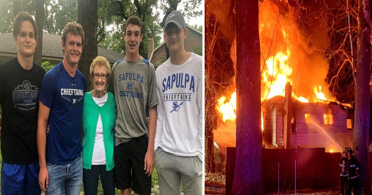7 53.jpg?resize=412,232 - These Teenagers Saved A Ninety Year Old Lady Who Was Encapsulated By Fire In Her Own Home