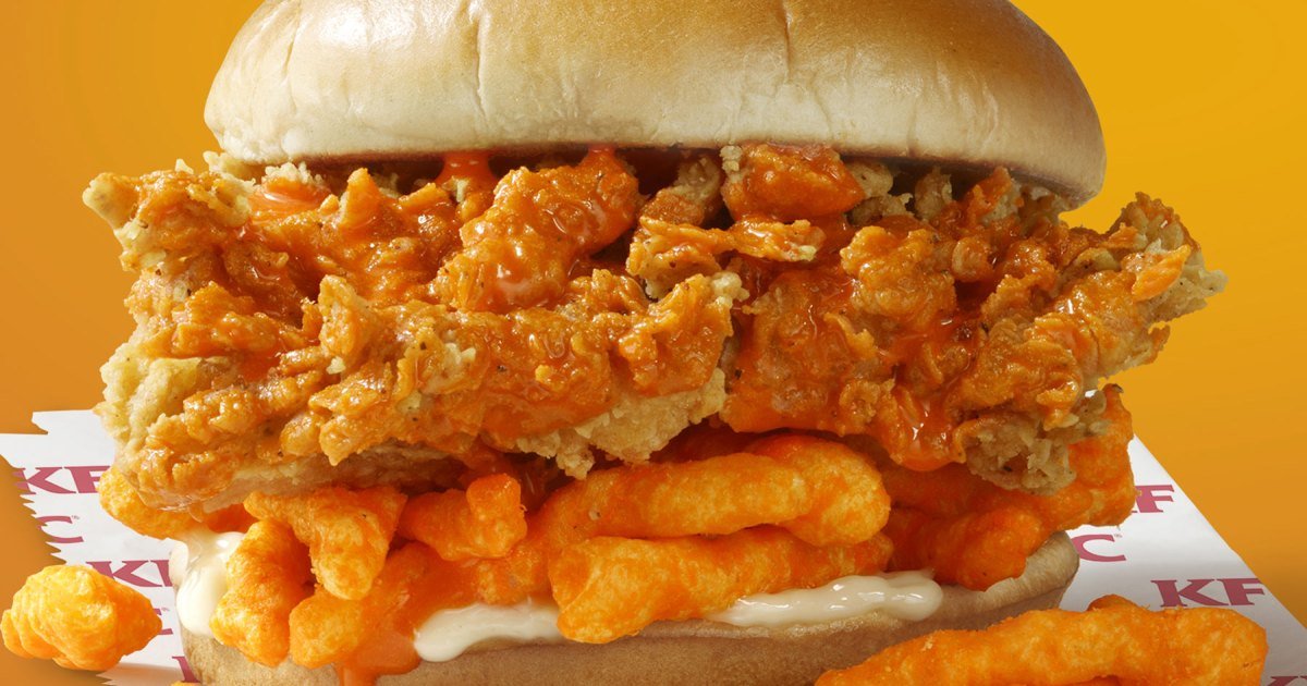 a 13.jpg?resize=1200,630 - KFC a annoncé la sortie d'un "hamburger aux Cheetos" aux États-Unis