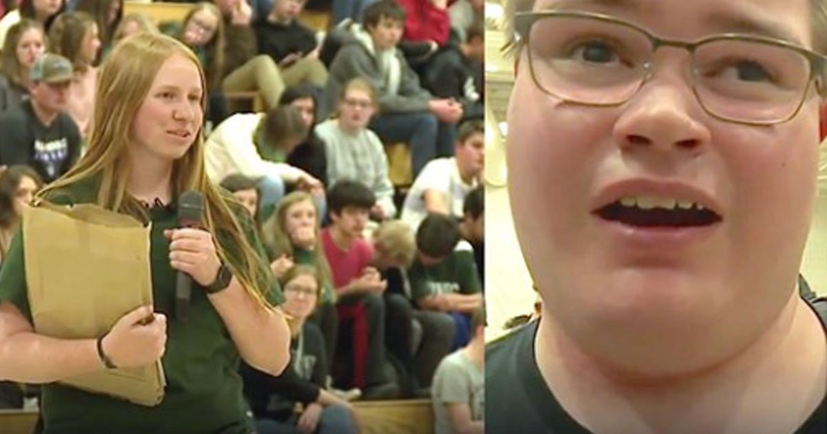 b3.jpg?resize=412,275 - High School Students Surprised Their Blind Classmate With A Braille Yearbook