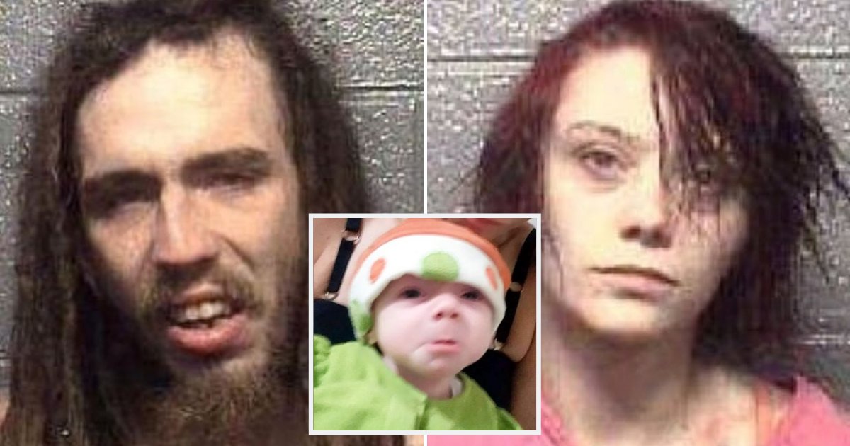 baby3.png?resize=1200,630 - Parents Arrested After 2-Month-Old Baby Girl Passes Away From Drug Overdose