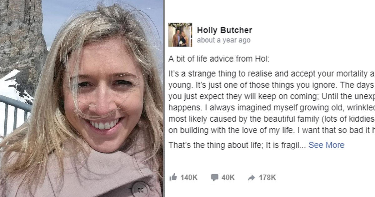 beautiful message shared by a woman before she died of cancer went viral and it is heart touching.jpg?resize=412,275 - A Beautiful Message Shared By A Woman Before She Passed Of Cancer