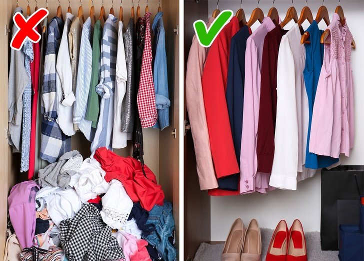 10 Cosas que no deberías tener en tu armario desde hace mucho tiempo