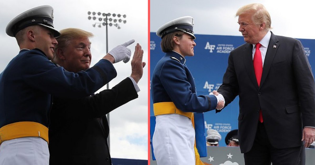 d1 1.png?resize=412,232 - Trump Attended The Graduation Ceremony at Air Force Academy Colorado