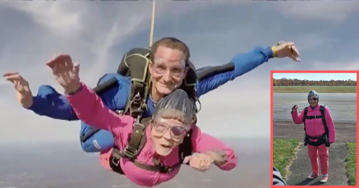 d1 16.png?resize=1200,630 - Une femme de 94 ans fête son anniversaire en sautant en parachute