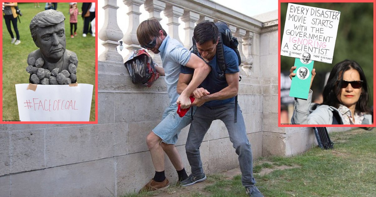 d3 2.png?resize=412,275 - Disorderly Fight Begins Between Pro & Anti-Trump Protesters: Here’s The Full Story