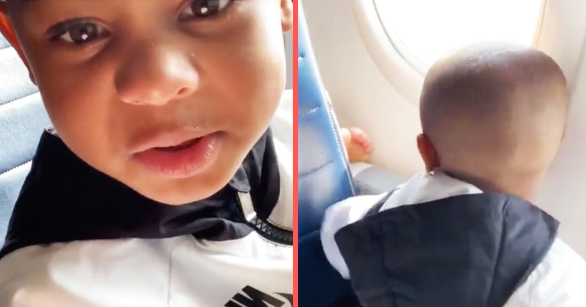 d5 7.png?resize=412,275 - 4-Year-Old Boy Called Out A Woman About Her Bad Plane Etiquette