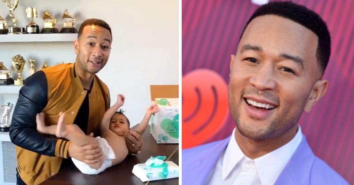 featured image 32.png?resize=412,275 - John Legend Teamed Up With Pampers To Install Diaper Changing Tables In Men's Restrooms Across US