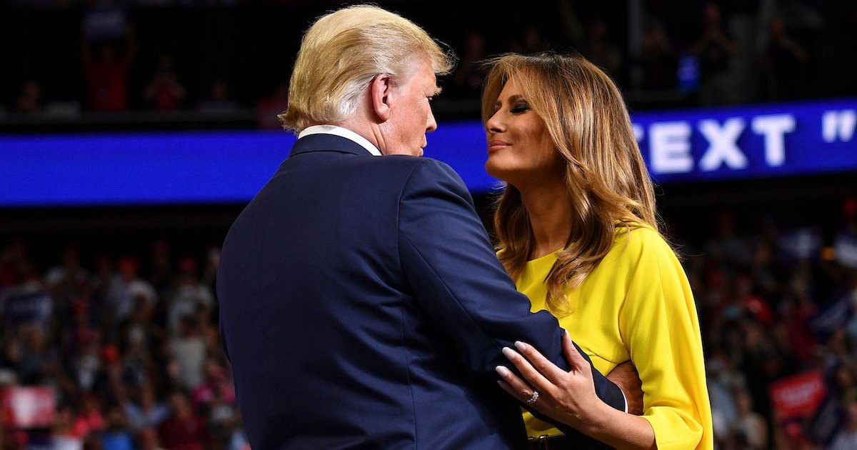 featured image 54.png?resize=1200,630 - Melania Trump Said She's Excited To Serve For Six More Years At Trump's 2020 Campaign Kickoff Rally
