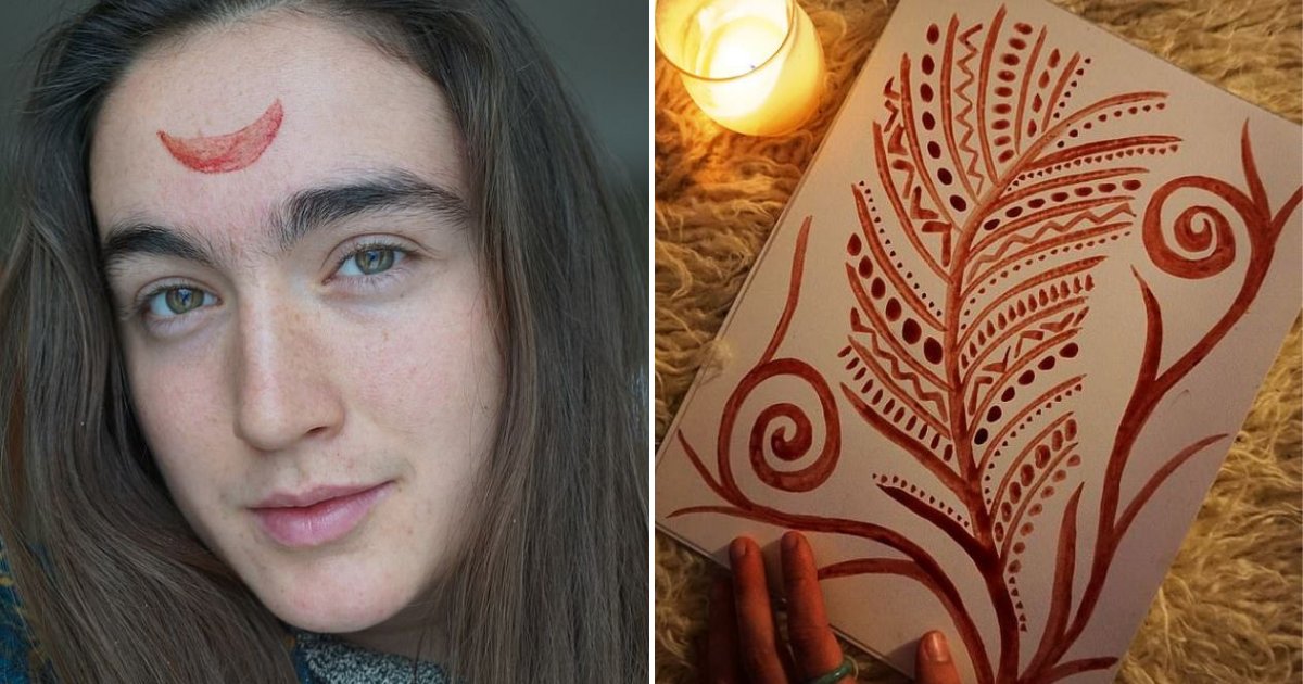 gabrielle7.png?resize=412,275 - 22-Year-Old Woman Uses Unlikely Type of "Paint" For Her Art Projects