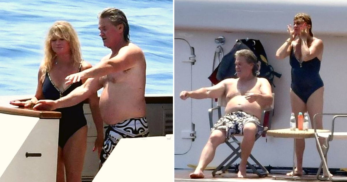 goldie6.png?resize=412,232 - Kurt Russell And Goldie Hawn Were Seen Enjoying The Sun On A Yacht On Italy’s Amalfi Coast