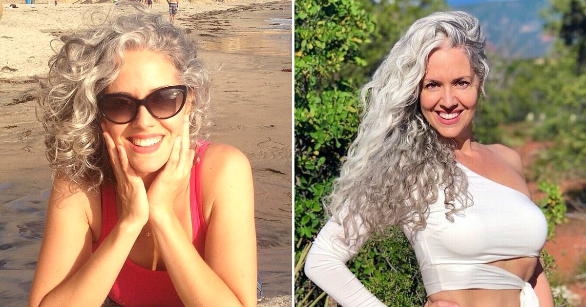 hair10.png?resize=1200,630 - Woman Whose Hair Went Gray 'Overnight' At Age 21 Now Feels Happier As She Embraced Her Natural Silver Locks