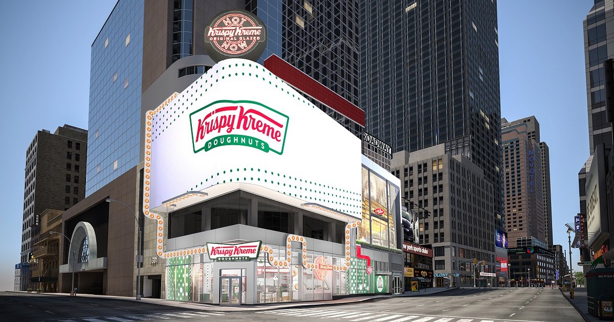 k3 1.jpg?resize=412,232 - Krispy Kreme's Soon-To-Open Times Square Store Is A Donut Connoisseur's Dream, Complete With A Massive Glaze Waterfall