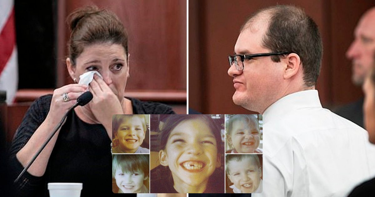 kids2.png?resize=1200,630 - Mother Of Five Children Asked Jury NOT To Sentence Ex-Husband Even After He Took Their Children's Lives