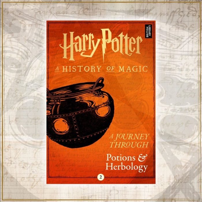 portada dle libro Harry Potter: Un viaje a través de las pociones y la herbología
