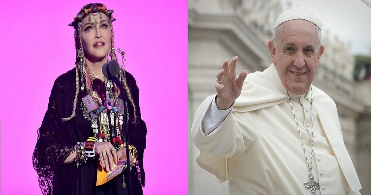m3 2.jpg?resize=412,275 - Madonna voudrait rencontrer le pape pour le convaincre que Jésus aurait soutenu l'avortement