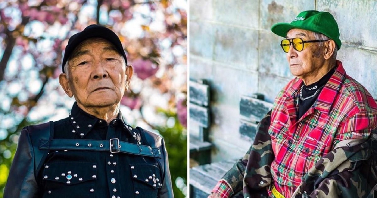 m3.jpg?resize=1200,630 - An 84-Year-Old Japanese Grandpa Won Instagram Fame As A Model After His Grandson Dressed Him Up For Fun