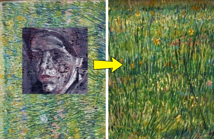 9 Pinturas famosas que esconden imágenes completamente diferentes debajo de sus capas de pintura (La Gioconda original es impresionante)