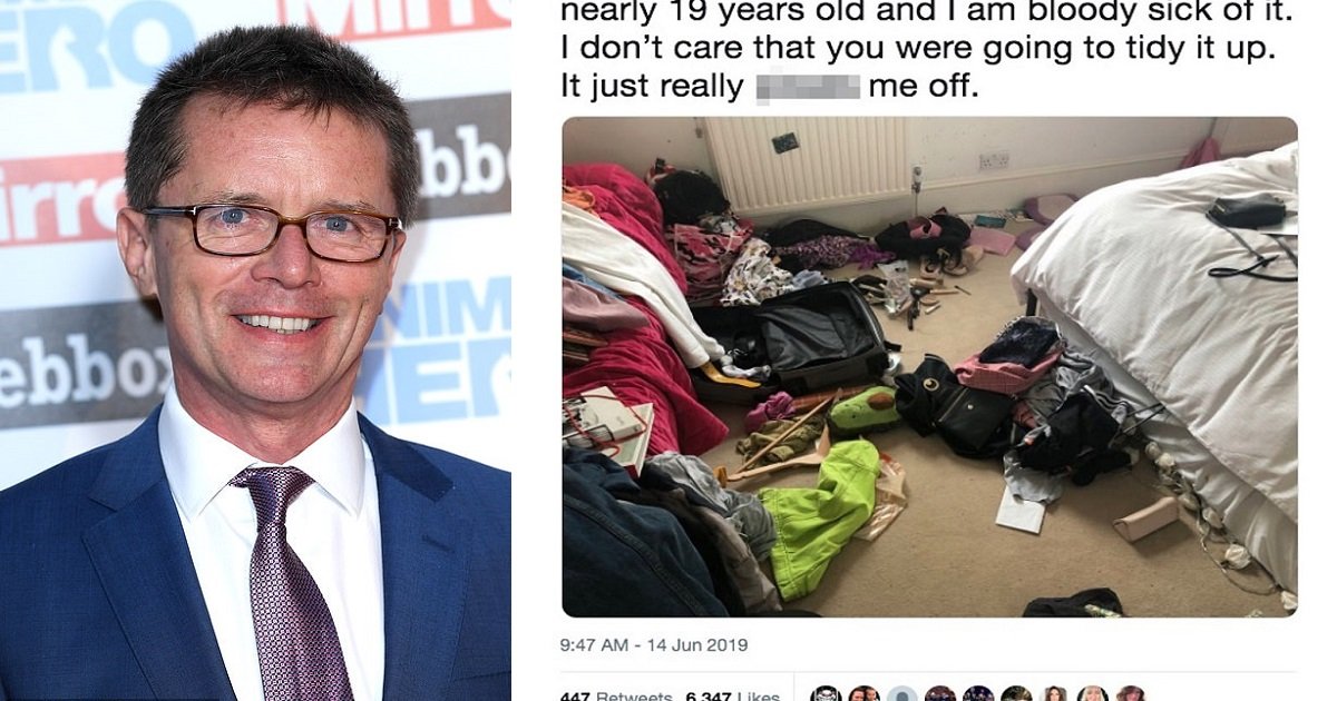 r4.jpg?resize=1200,630 - Nicky Campbell's Tweet Of His Teen Daughter's Messy Room Sparked Both Criticism And Sympathy From Other Parents