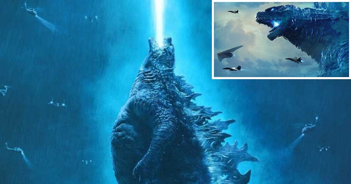 s2 5.png?resize=1200,630 - L'artiste a essayé de trouver comment, dans "Le roi des monstres", Godzilla était capable de se tenir debout dans l'océan