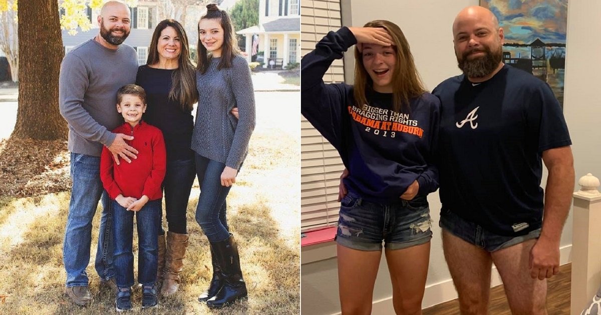 s3.jpg?resize=1200,630 - Parenting 101: Father Decided To Teach His Teen Daughter A Lesson By Wearing Her Shorts