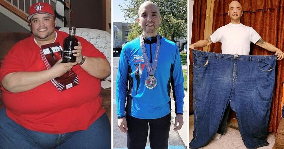 s4 12.png?resize=1200,630 - Un homme pesant 290 kilos a perdu la moitié de son poids en faisant un changement majeur dans son style de vie