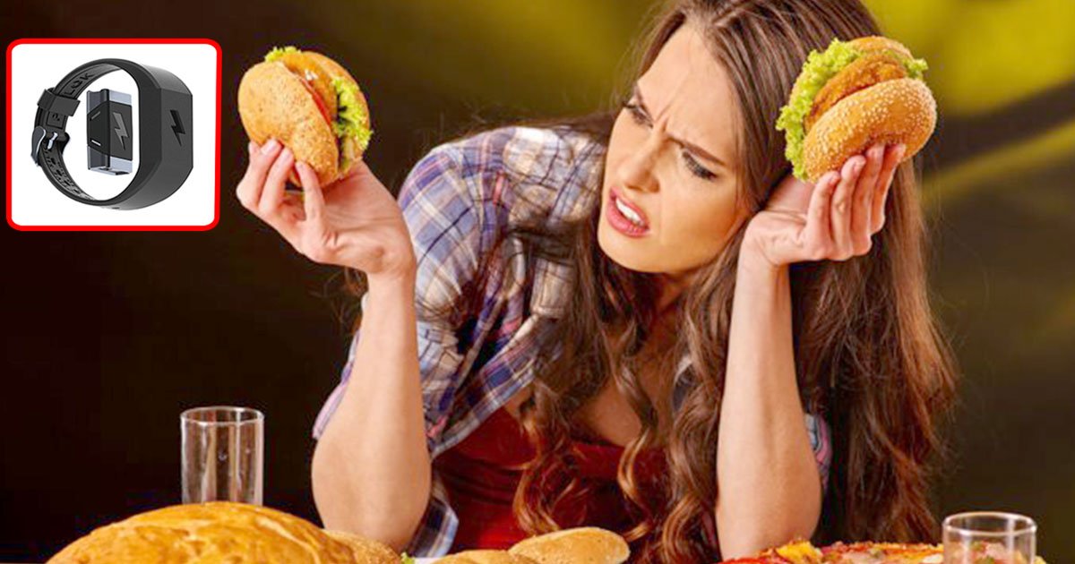 this bracelet gives an electric shock to users for eating too much fast food.jpg?resize=412,275 - This Bracelet Gives An Electric Shock To Users For Eating Too Much Fast Food