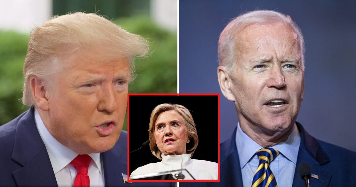trump4 1.png?resize=412,275 - Trump Says He Would Rather Run Against 'Sleepy Joe Biden' Than 'Ruthless Hillary Clinton'