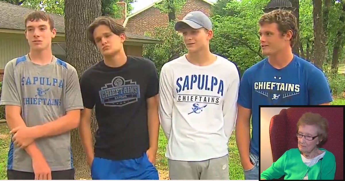 untitled 1 19.jpg?resize=412,275 - 4 Heroic Teens Saved A 90-Year-Old Neighbor: 'The Smoke Was So Bad'