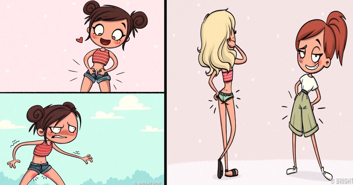 untitled 1 28.jpg?resize=1200,630 - These Realistic Comics Prove How Hard It Is To Be A Girl During The Summer