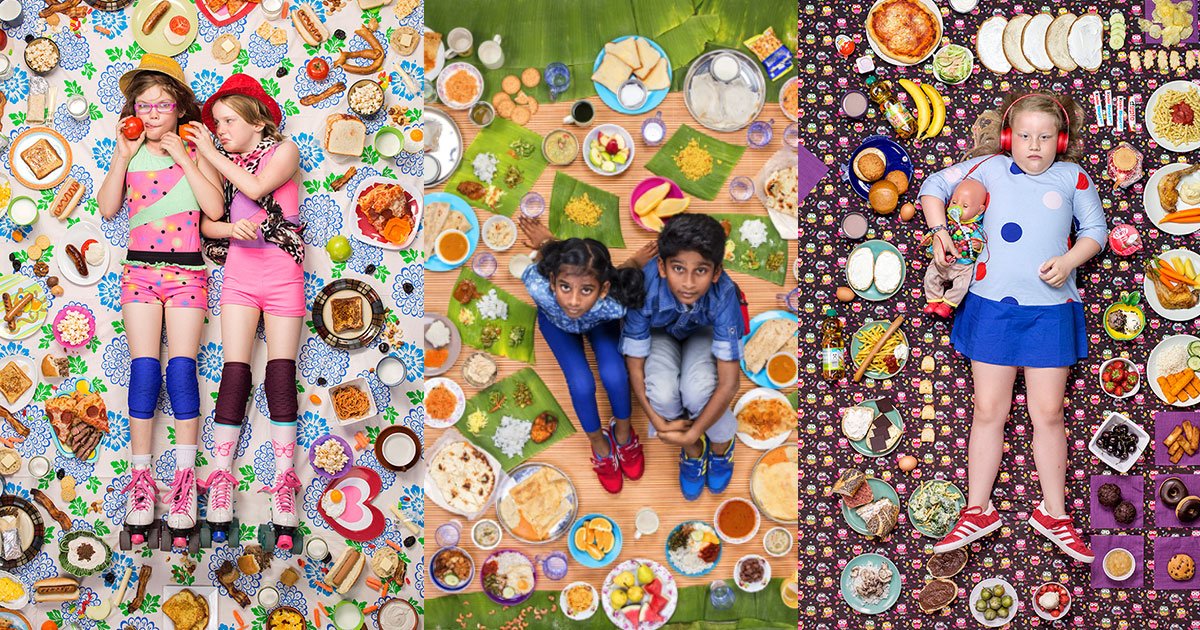 untitled 1 47.jpg?resize=1200,630 - Photographer Gregg Segal Captured What Kids Are Eating All Over The World In His Project ‘Daily Bread’
