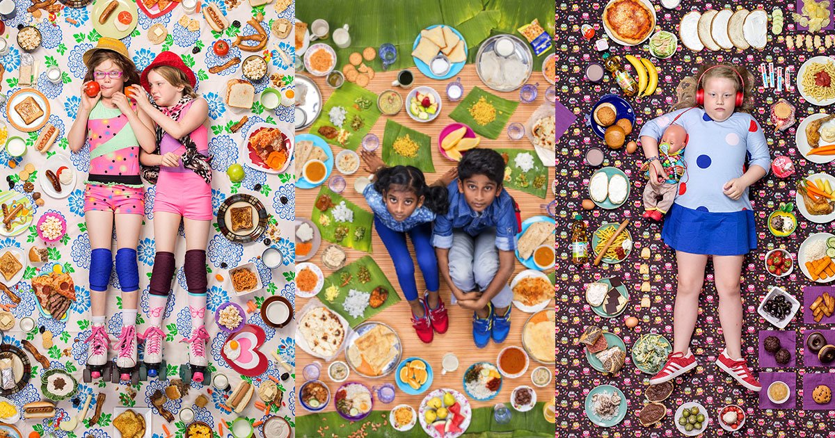 untitled 1 47.jpg?resize=412,275 - Photographer Gregg Segal Captured What Kids Are Eating All Over The World In His Project ‘Daily Bread’