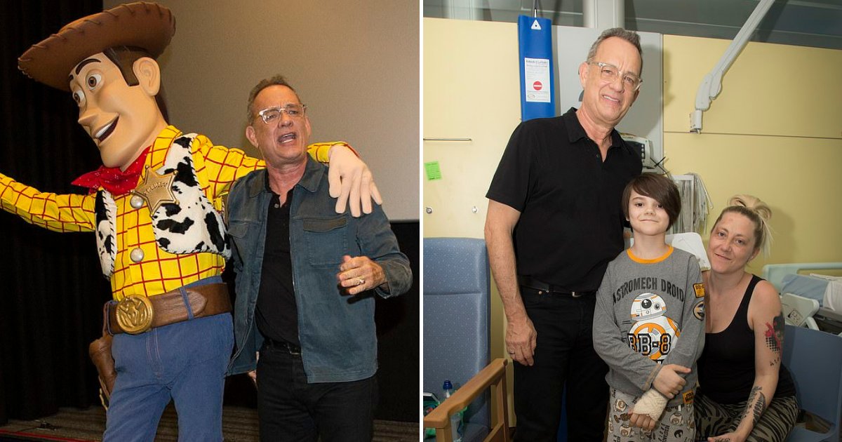 untitled design 2019 06 18t163042 095.png?resize=1200,630 - Tom Hanks Treated Young Patients To Toy Story 4 Pre-Release Screening