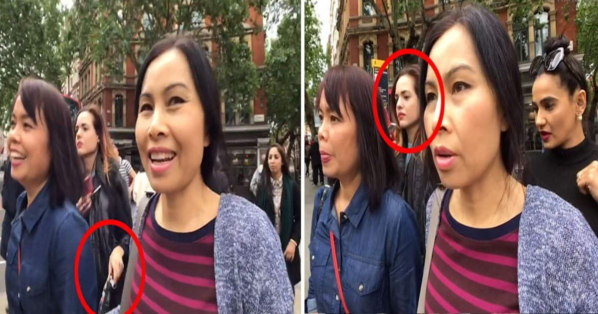 1 151.jpg?resize=1200,630 - Des touristes thaïlandaises victimes de pickpockets à Londres, elles avaient toute la scène en vidéo