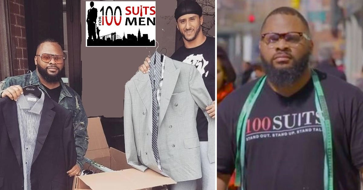 100 suits.jpg?resize=412,232 - 100 Suits - A Non-Profit That Provides Free Suits To Underprivileged Men And Ex-Convicts