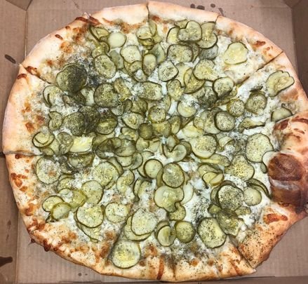 Résultat d'image pour Pickle Pizzas pourrait être la prochaine grande tendance alimentaire