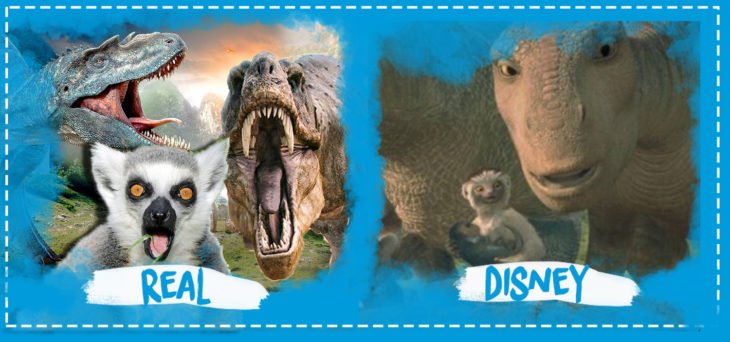 error de la película dinosaurios