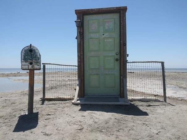 I Found A Door (And Nothing Else) On An Abandoned Beach