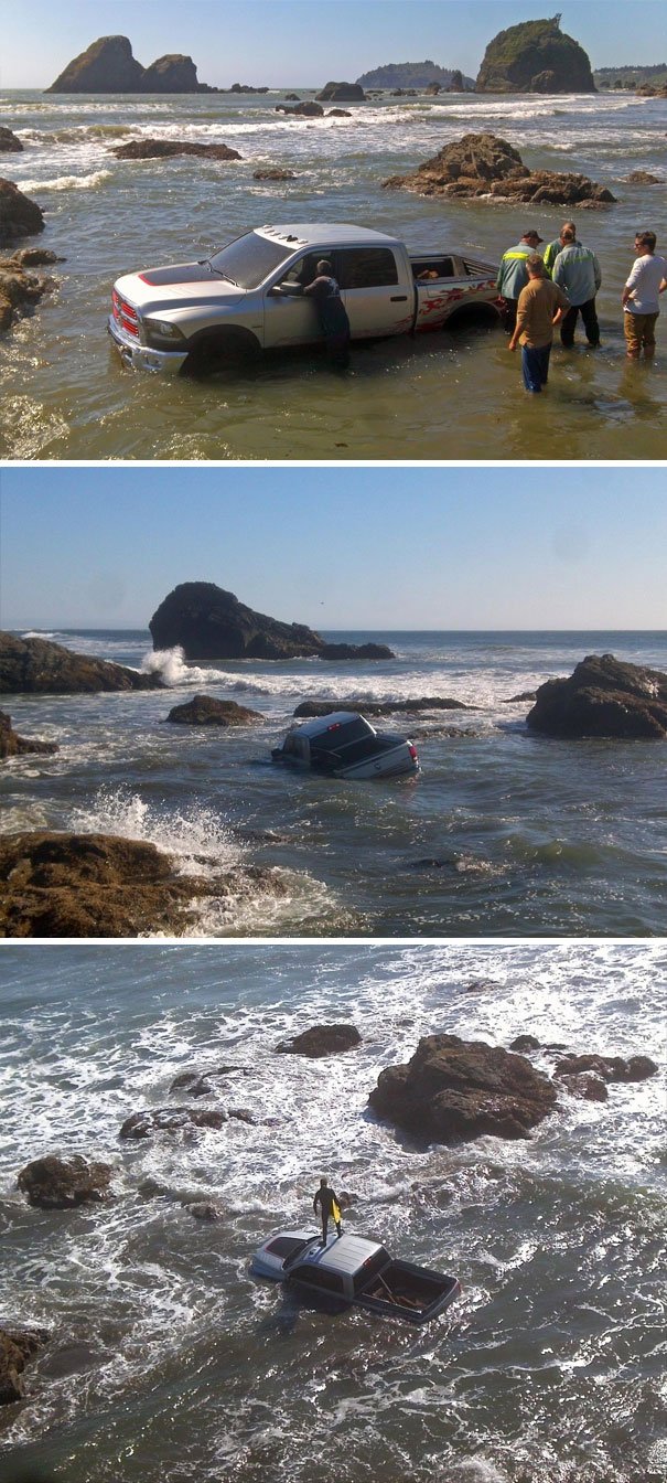 Dodge Tried To Shoot A Commercial For A ,000 Truck At My Local Beach