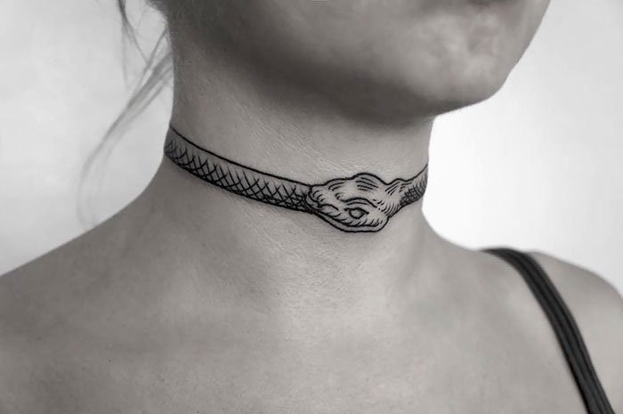 Choker Snake Tattoo