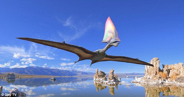 The Pterosaur was a flying reptile and the earliest vertebrates known to have evolved powered flight