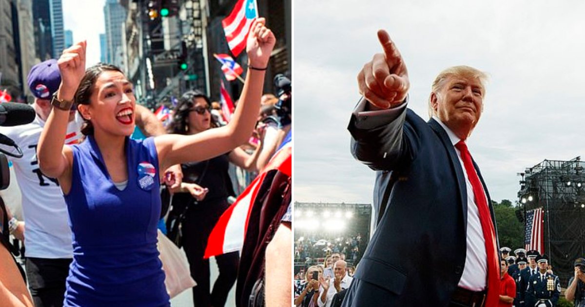 aoc4.png?resize=412,275 - President Trump Is Secretly 'Starstruck' By Ocasio-Cortez And Has Nicknamed Her 'Eva Peron'