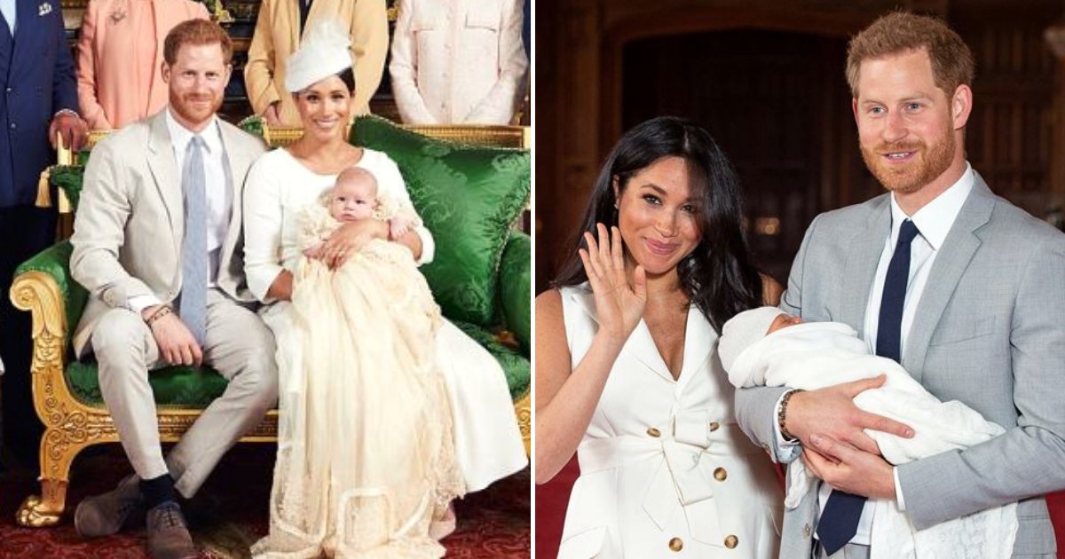 archie5.png?resize=1200,630 - Harry And Meghan 'Feels Fortunate' To Have Enjoyed Archie's Christening And Has Shared Photos From The Big Day